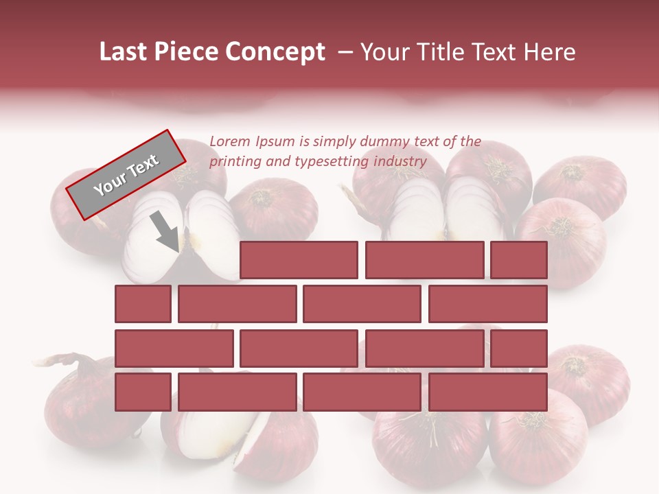 Vegetarian Collection Macro PowerPoint Template