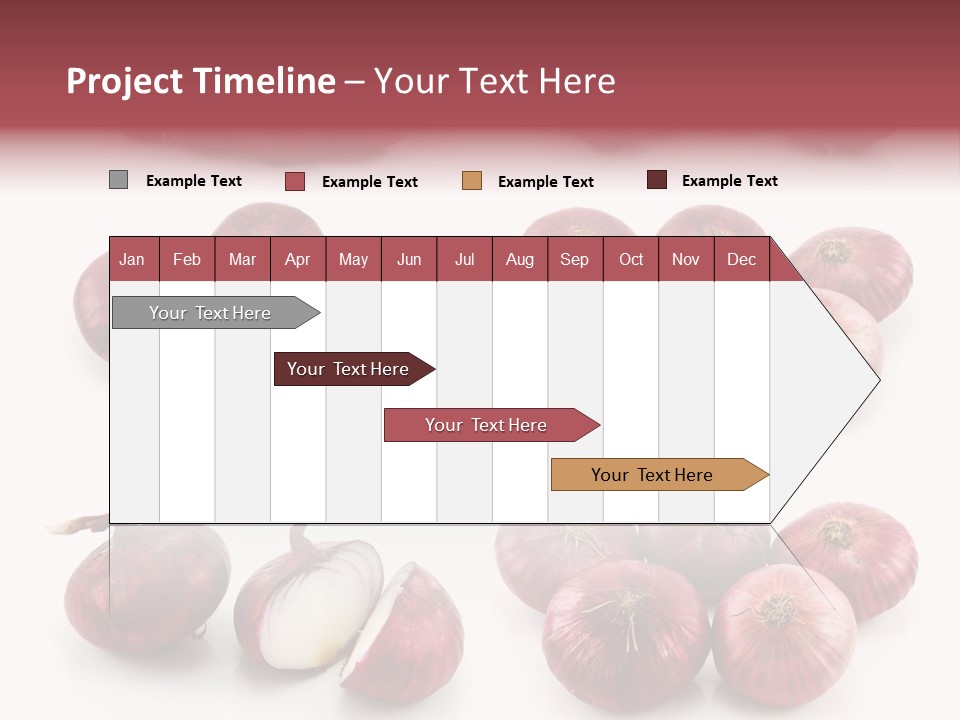 Vegetarian Collection Macro PowerPoint Template