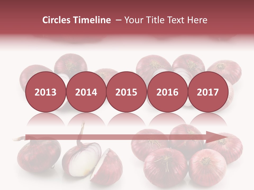 Vegetarian Collection Macro PowerPoint Template