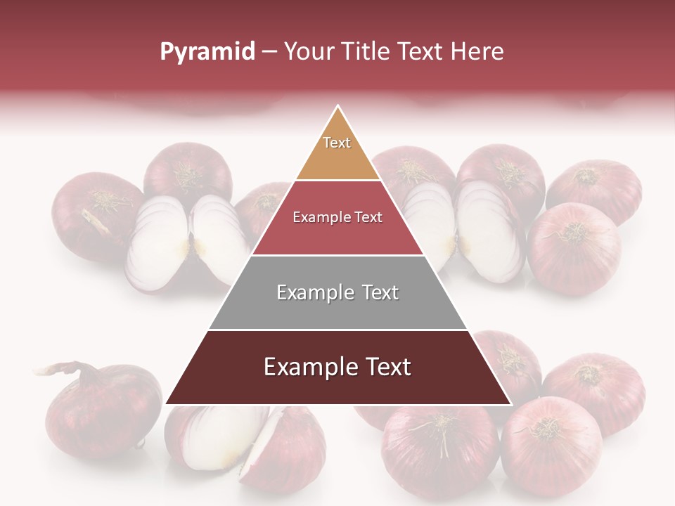 Vegetarian Collection Macro PowerPoint Template