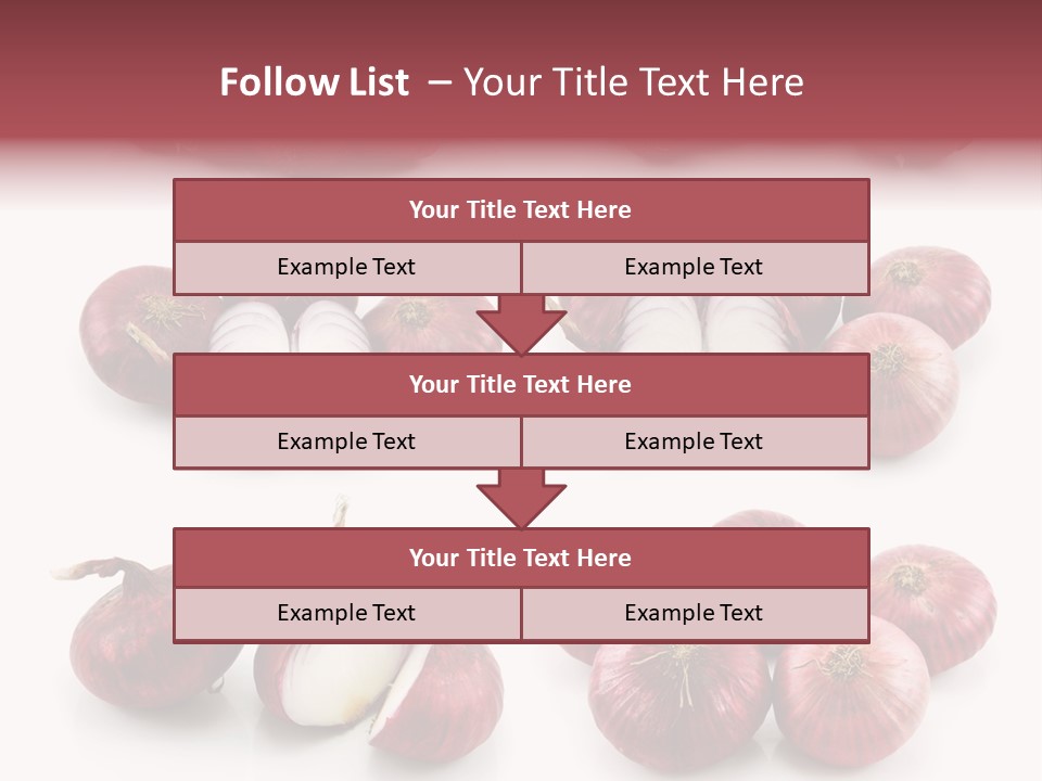 Vegetarian Collection Macro PowerPoint Template