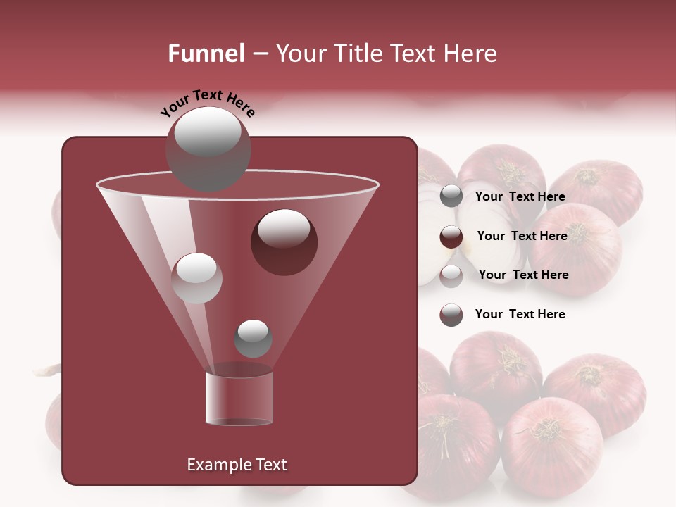 Vegetarian Collection Macro PowerPoint Template