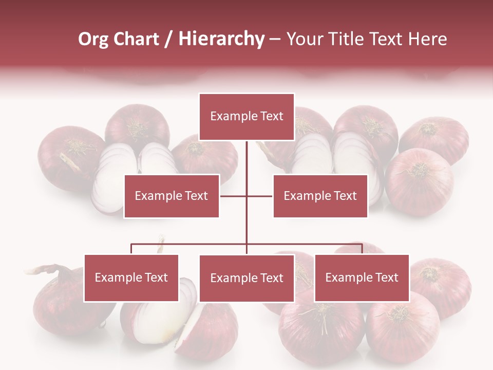 Vegetarian Collection Macro PowerPoint Template