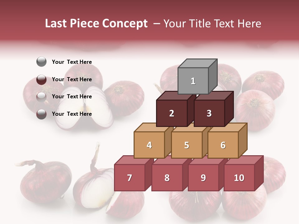 Vegetarian Collection Macro PowerPoint Template