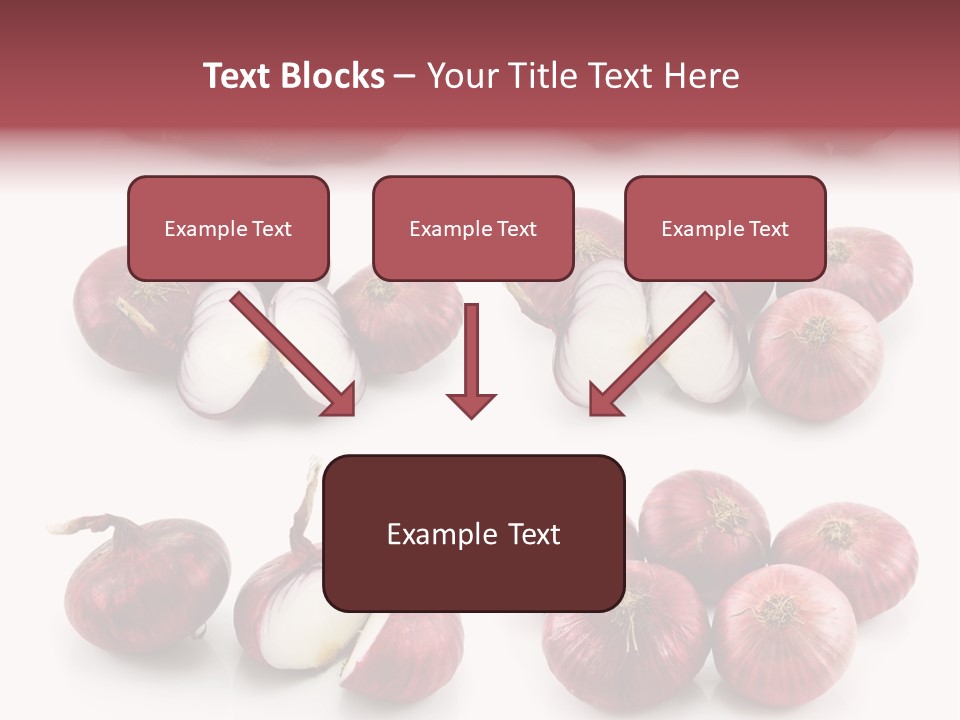 Vegetarian Collection Macro PowerPoint Template