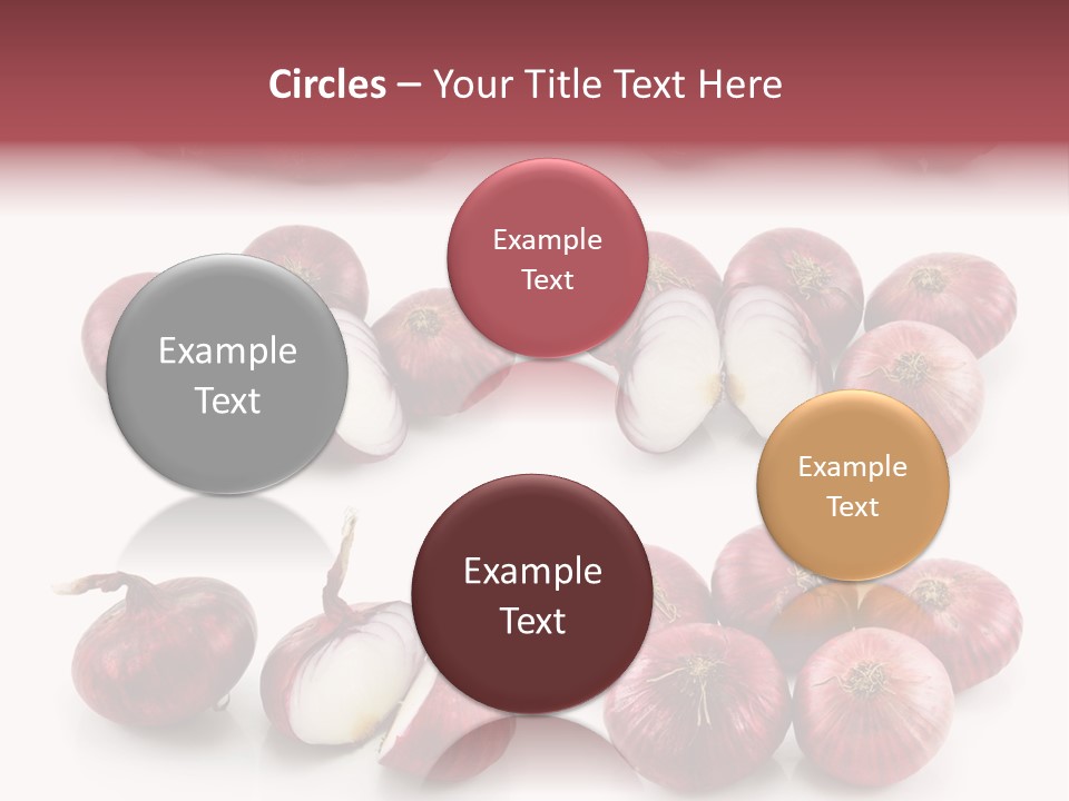 Vegetarian Collection Macro PowerPoint Template