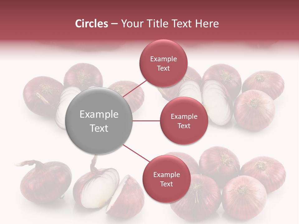 Vegetarian Collection Macro PowerPoint Template