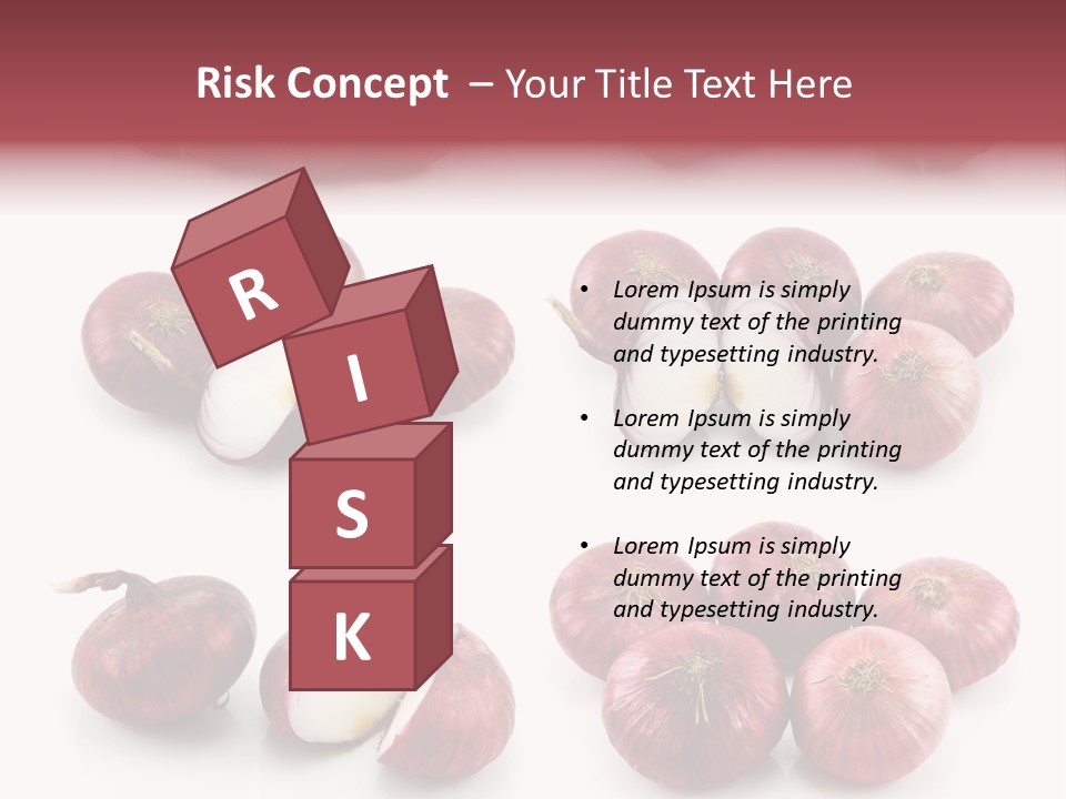 Vegetarian Collection Macro PowerPoint Template