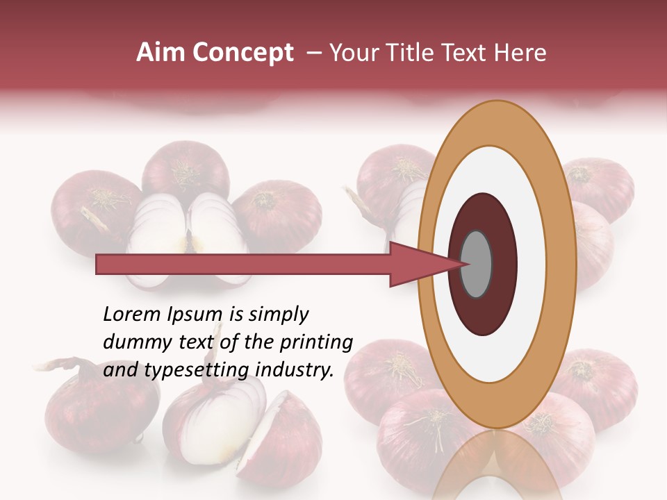 Vegetarian Collection Macro PowerPoint Template