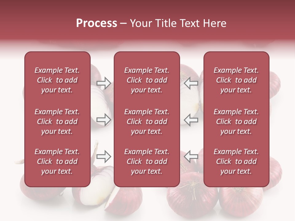 Vegetarian Collection Macro PowerPoint Template