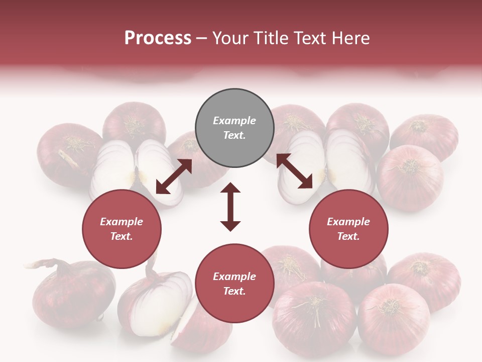 Vegetarian Collection Macro PowerPoint Template