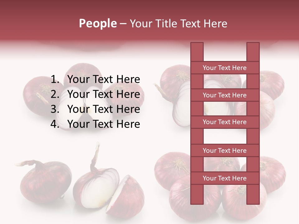 Vegetarian Collection Macro PowerPoint Template