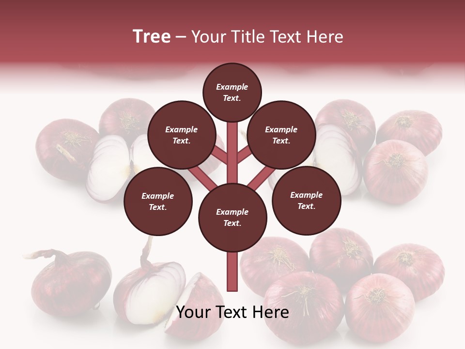 Vegetarian Collection Macro PowerPoint Template