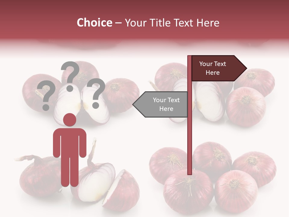 Vegetarian Collection Macro PowerPoint Template