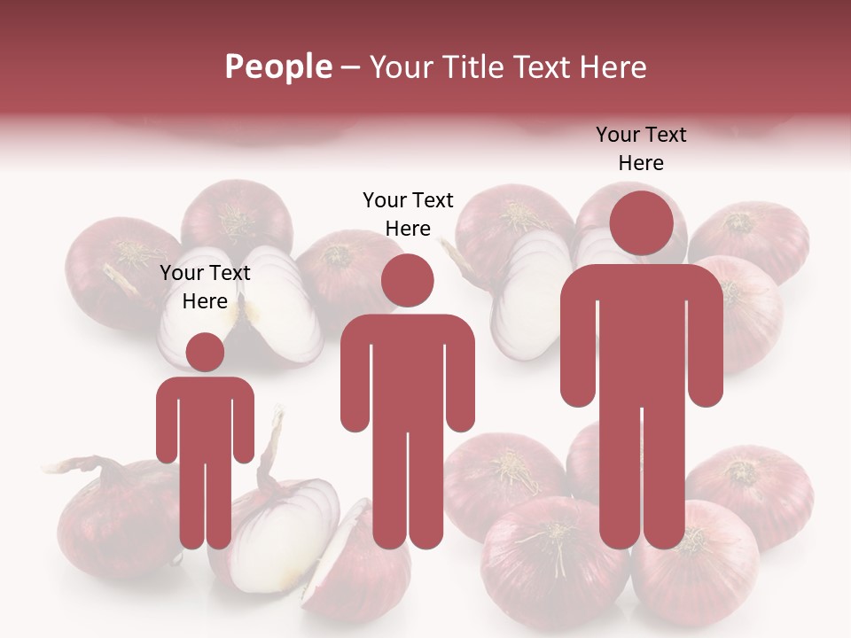 Vegetarian Collection Macro PowerPoint Template