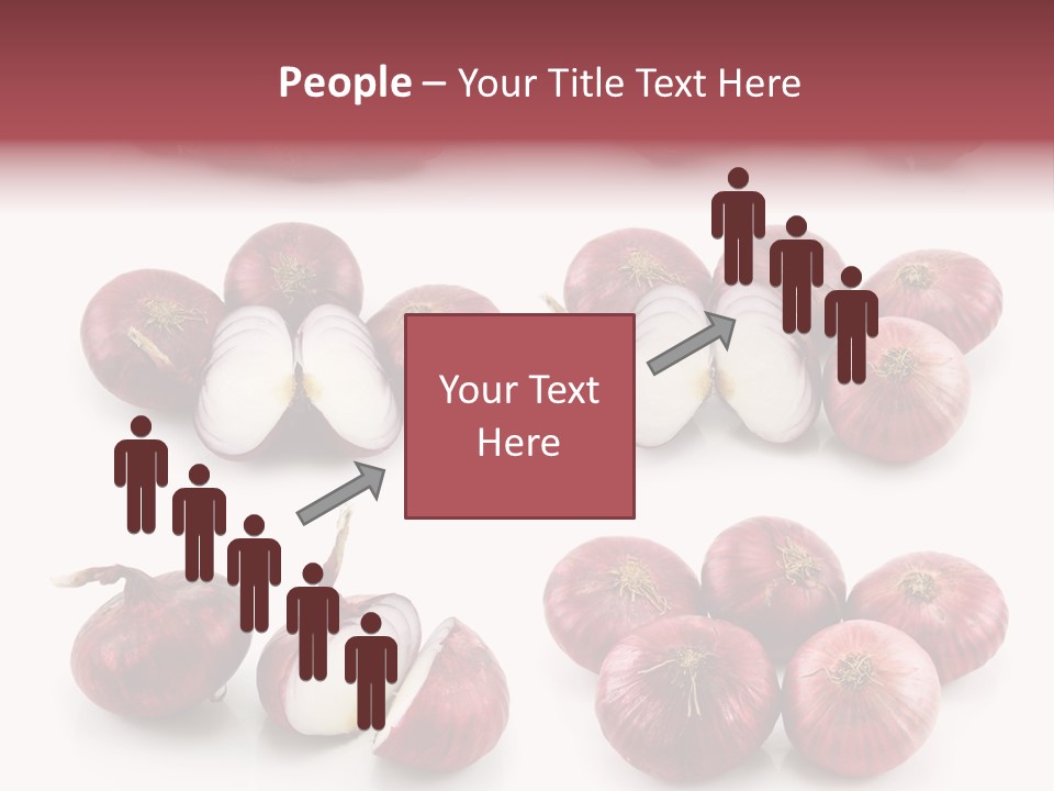 Vegetarian Collection Macro PowerPoint Template