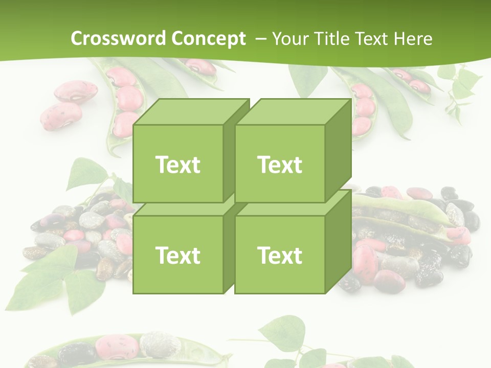 Nature Bean Collection PowerPoint Template