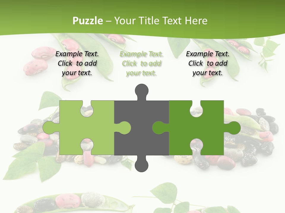 Nature Bean Collection PowerPoint Template