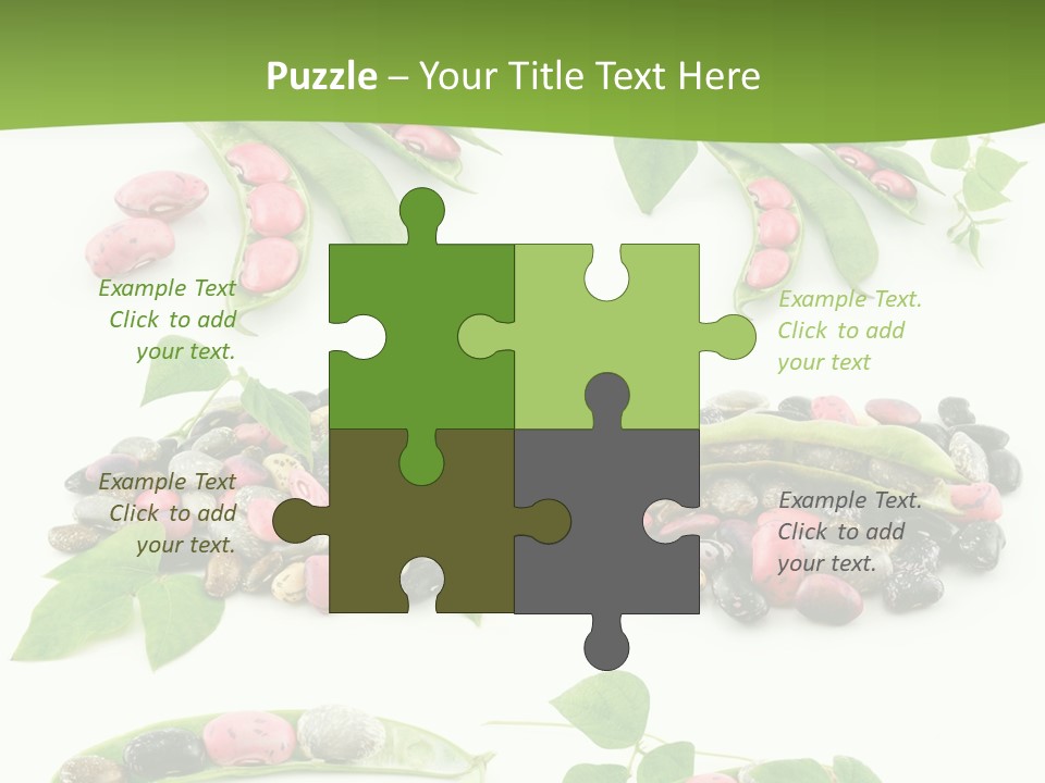 Nature Bean Collection PowerPoint Template