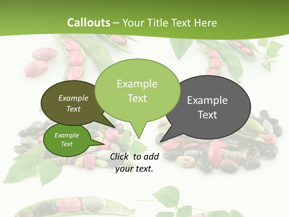 Nature Bean Collection PowerPoint Template