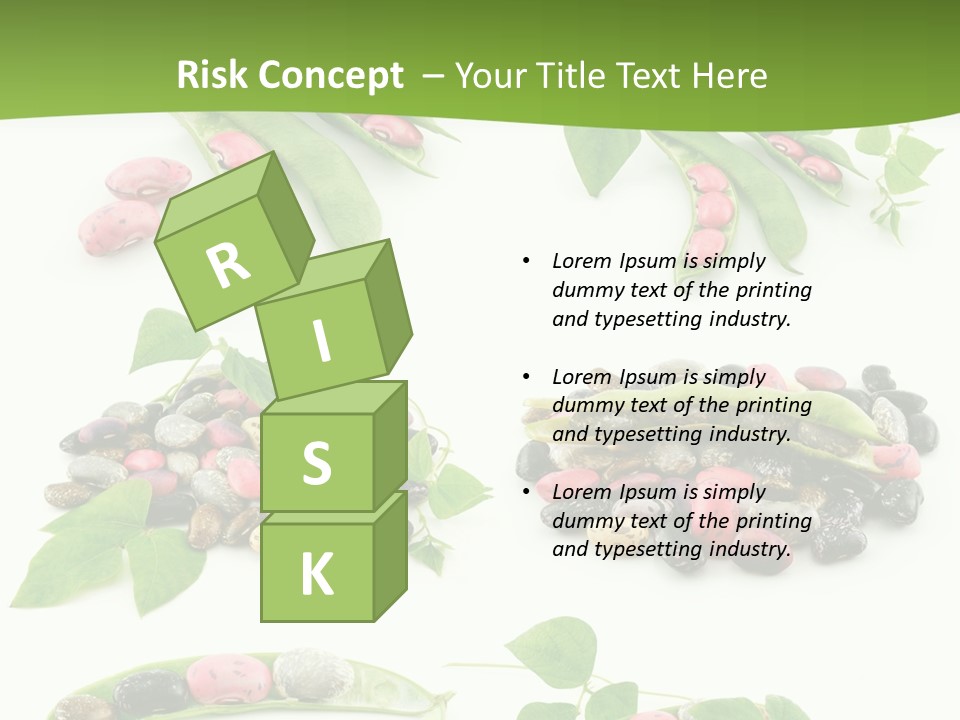 Nature Bean Collection PowerPoint Template