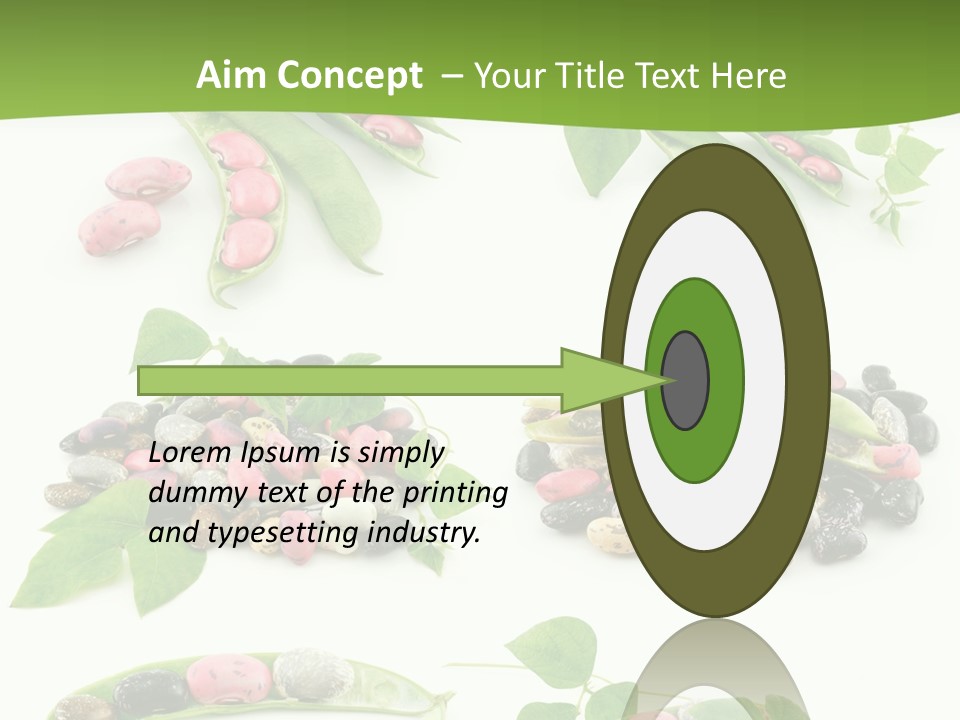 Nature Bean Collection PowerPoint Template