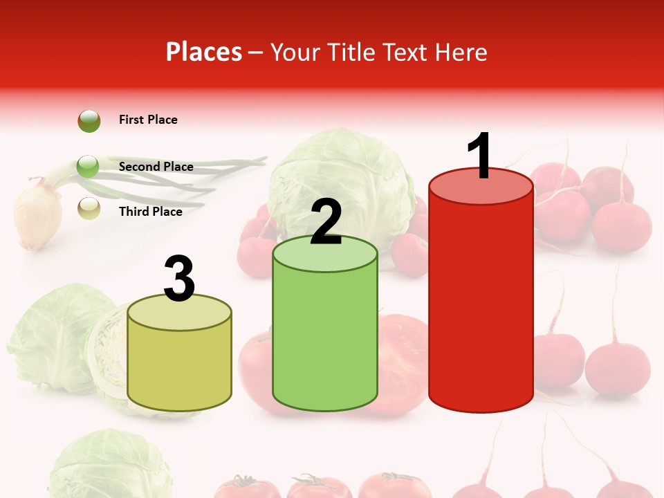 Radishes Salad Dieting PowerPoint Template
