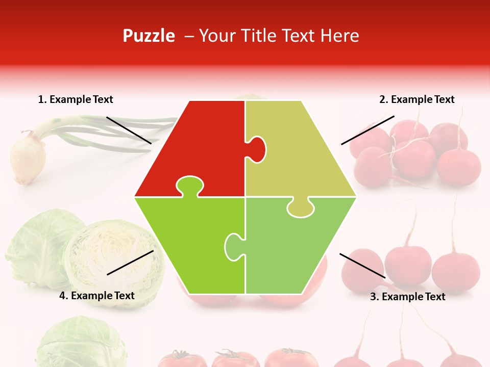 Radishes Salad Dieting PowerPoint Template