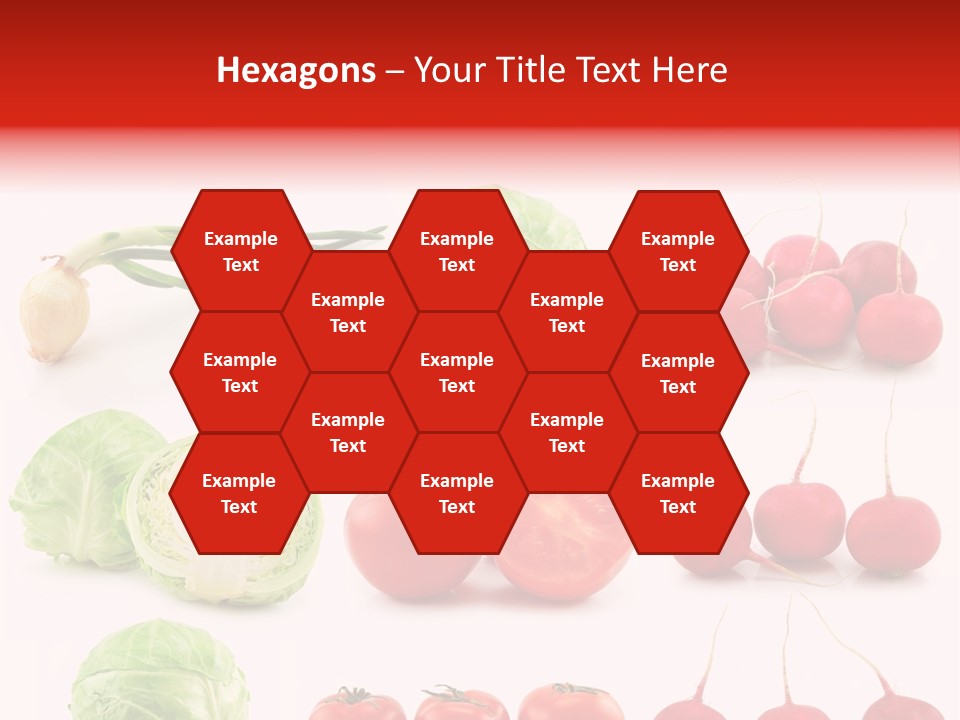 Radishes Salad Dieting PowerPoint Template