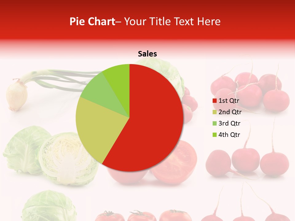 Radishes Salad Dieting PowerPoint Template