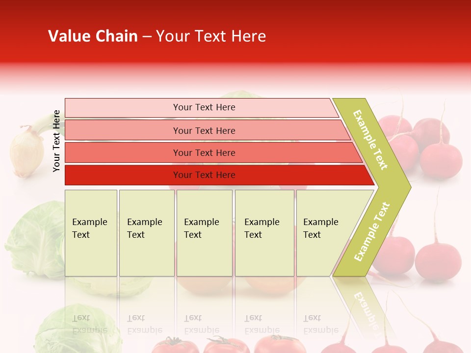 Radishes Salad Dieting PowerPoint Template
