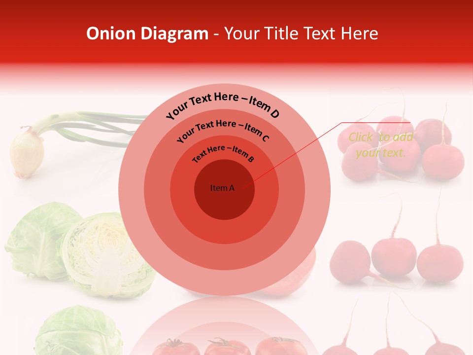 Radishes Salad Dieting PowerPoint Template