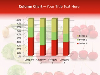 Radishes Salad Dieting PowerPoint Template