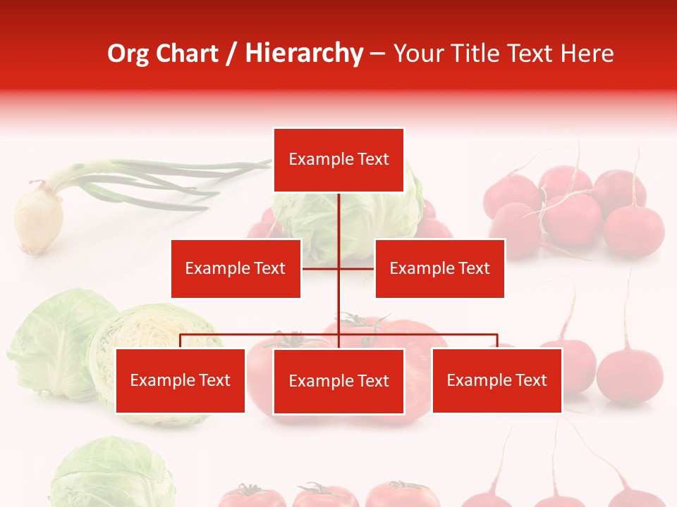 Radishes Salad Dieting PowerPoint Template