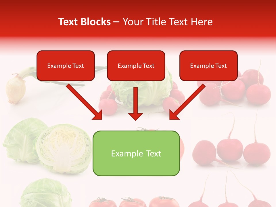 Radishes Salad Dieting PowerPoint Template