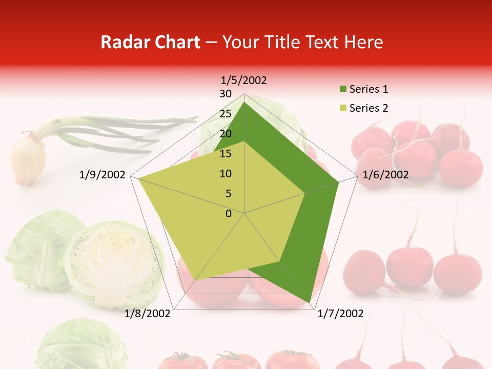 Radishes Salad Dieting PowerPoint Template