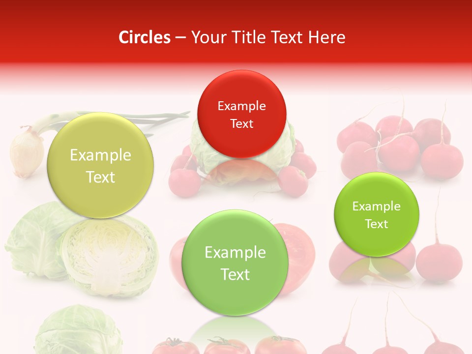 Radishes Salad Dieting PowerPoint Template