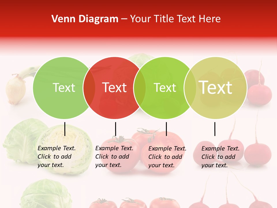 Radishes Salad Dieting PowerPoint Template