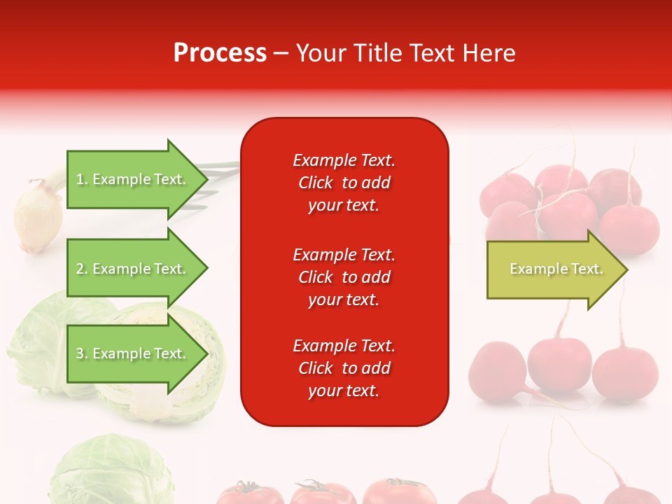 Radishes Salad Dieting PowerPoint Template
