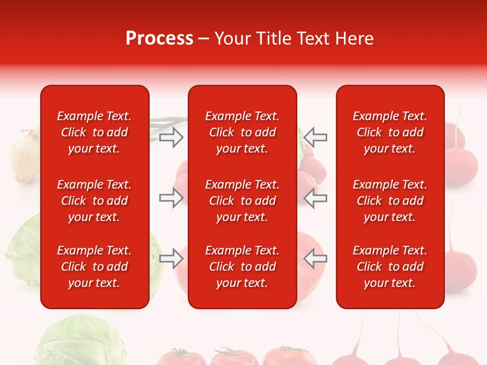 Radishes Salad Dieting PowerPoint Template