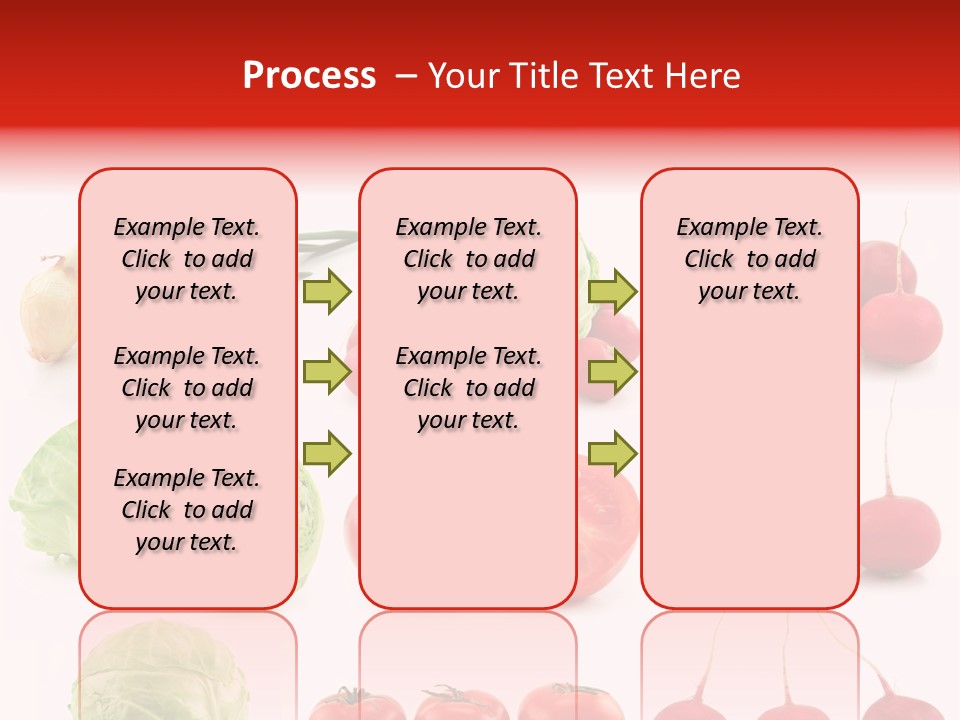 Radishes Salad Dieting PowerPoint Template