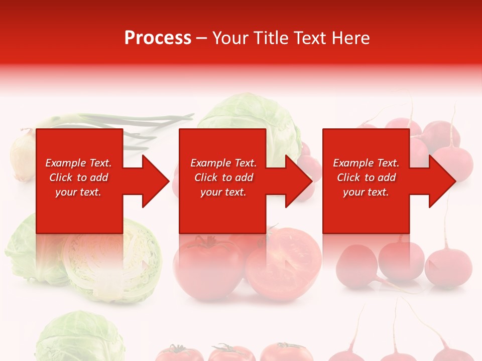 Radishes Salad Dieting PowerPoint Template