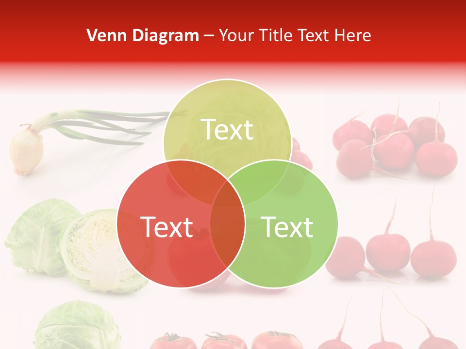 Radishes Salad Dieting PowerPoint Template
