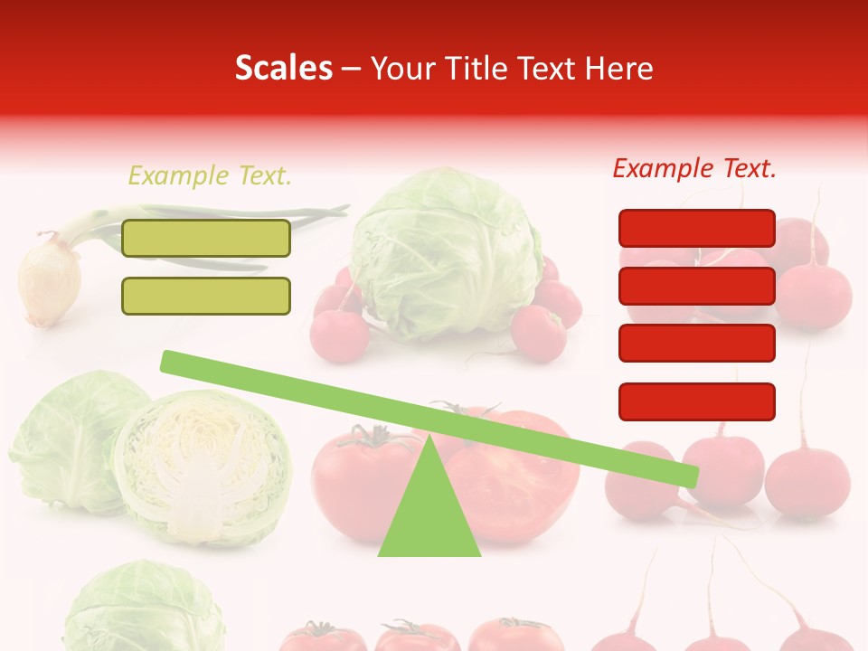 Radishes Salad Dieting PowerPoint Template