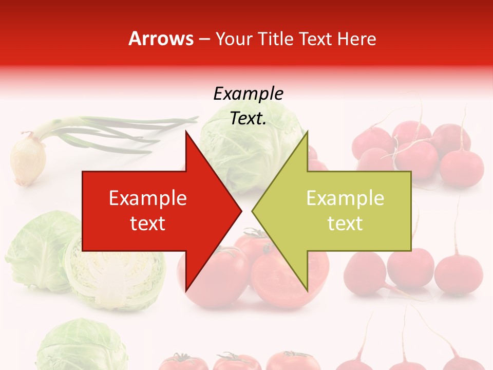 Radishes Salad Dieting PowerPoint Template