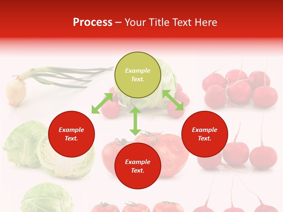 Radishes Salad Dieting PowerPoint Template