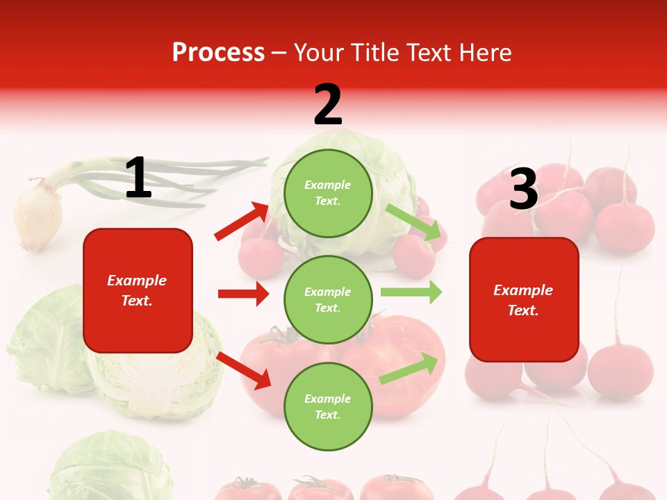 Radishes Salad Dieting PowerPoint Template