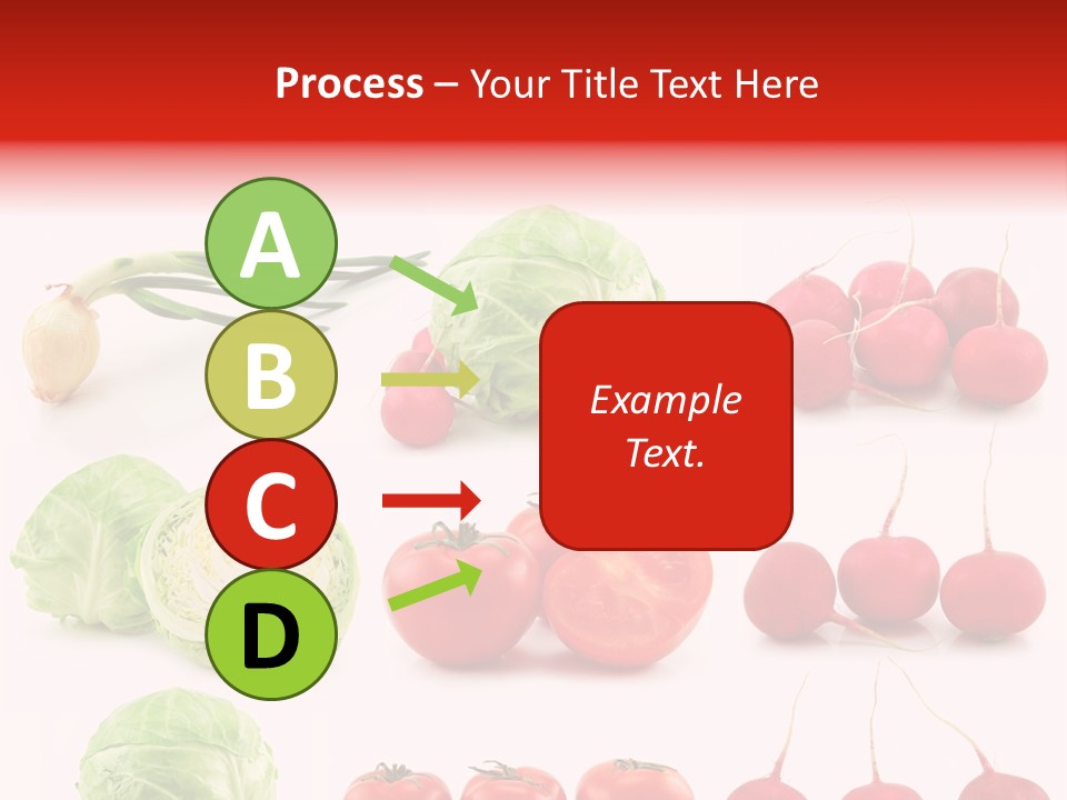 Radishes Salad Dieting PowerPoint Template