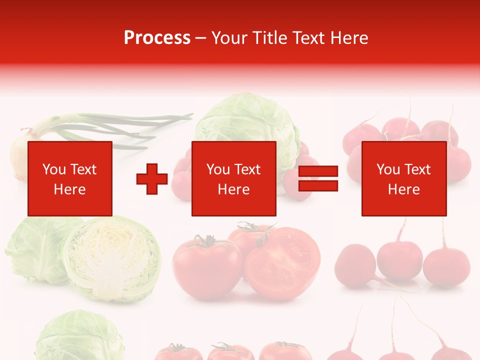 Radishes Salad Dieting PowerPoint Template