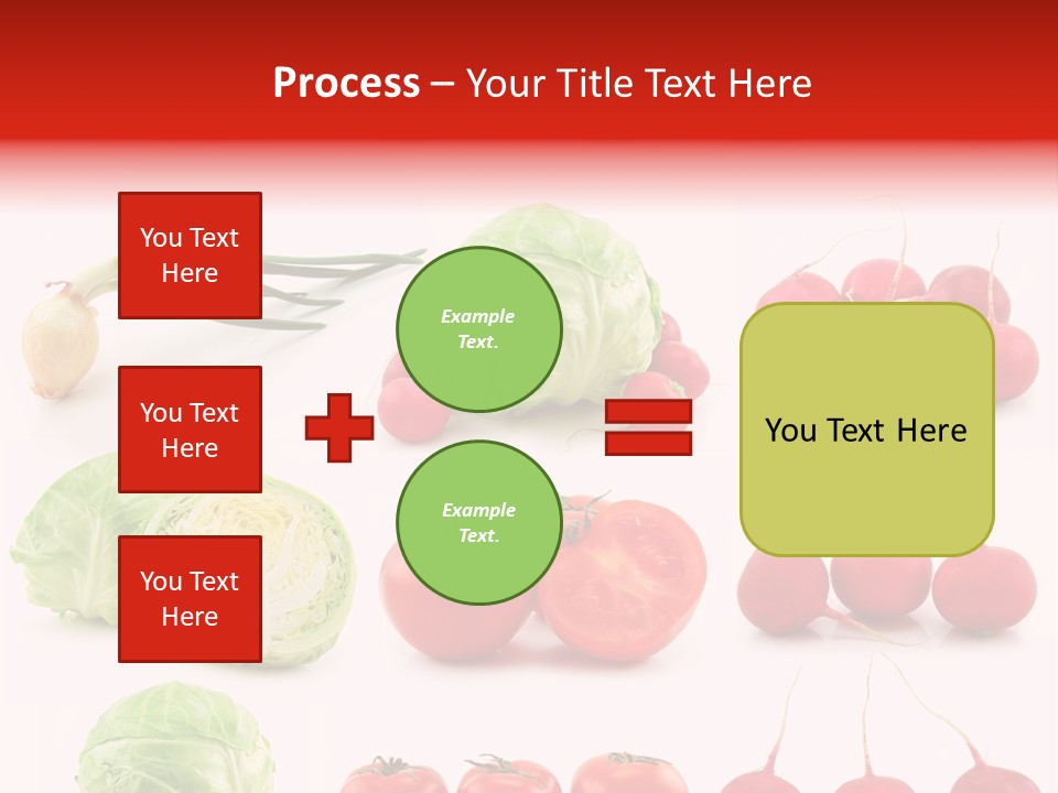 Radishes Salad Dieting PowerPoint Template